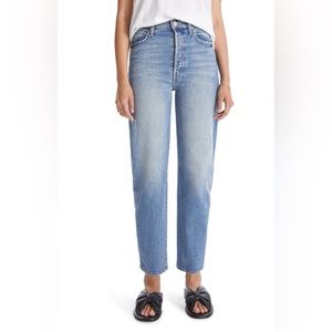 MOTHER The Curbside Ankle Straight Leg Jeans Size 26
